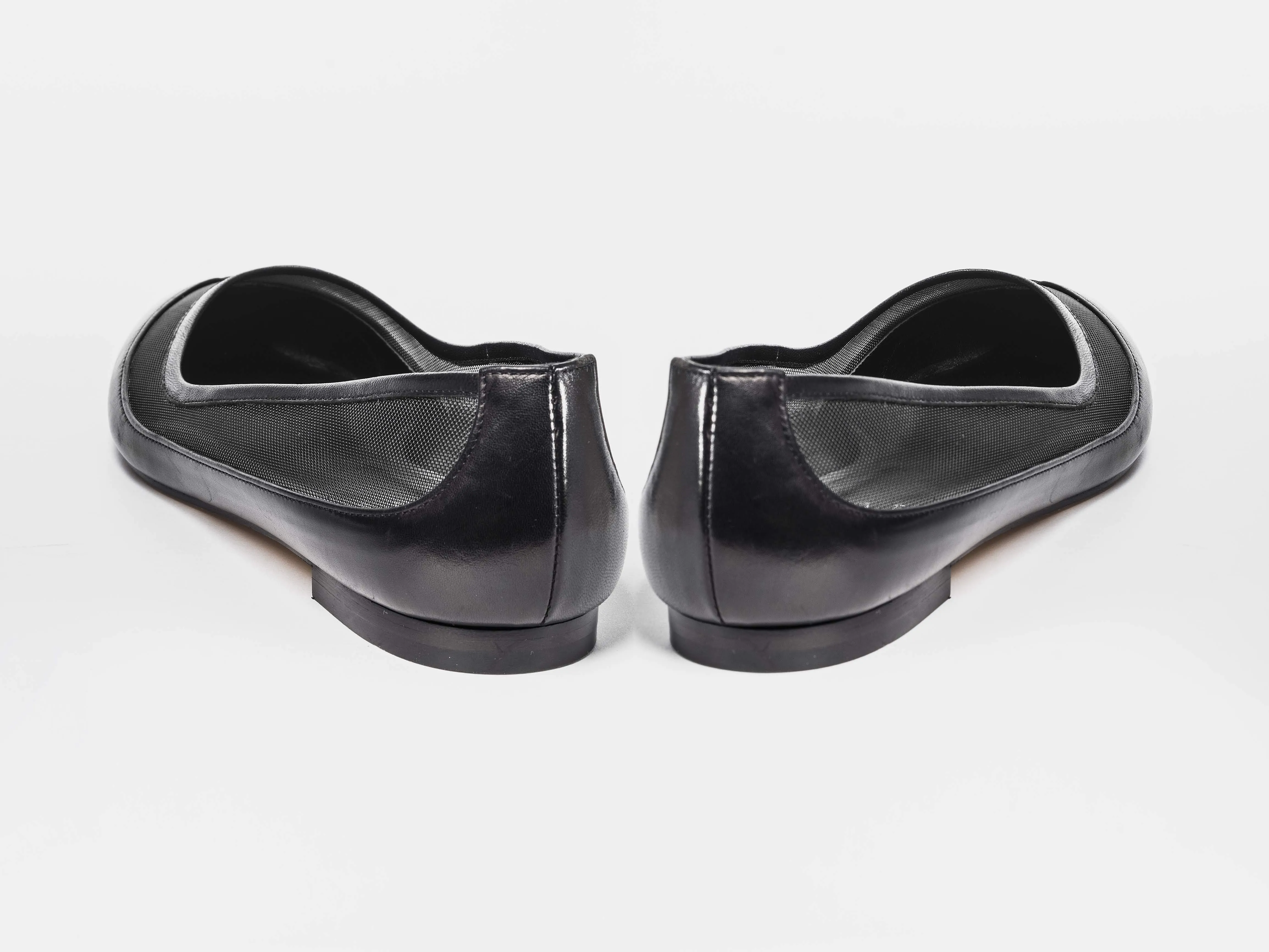 Brera Nappa Black Flats