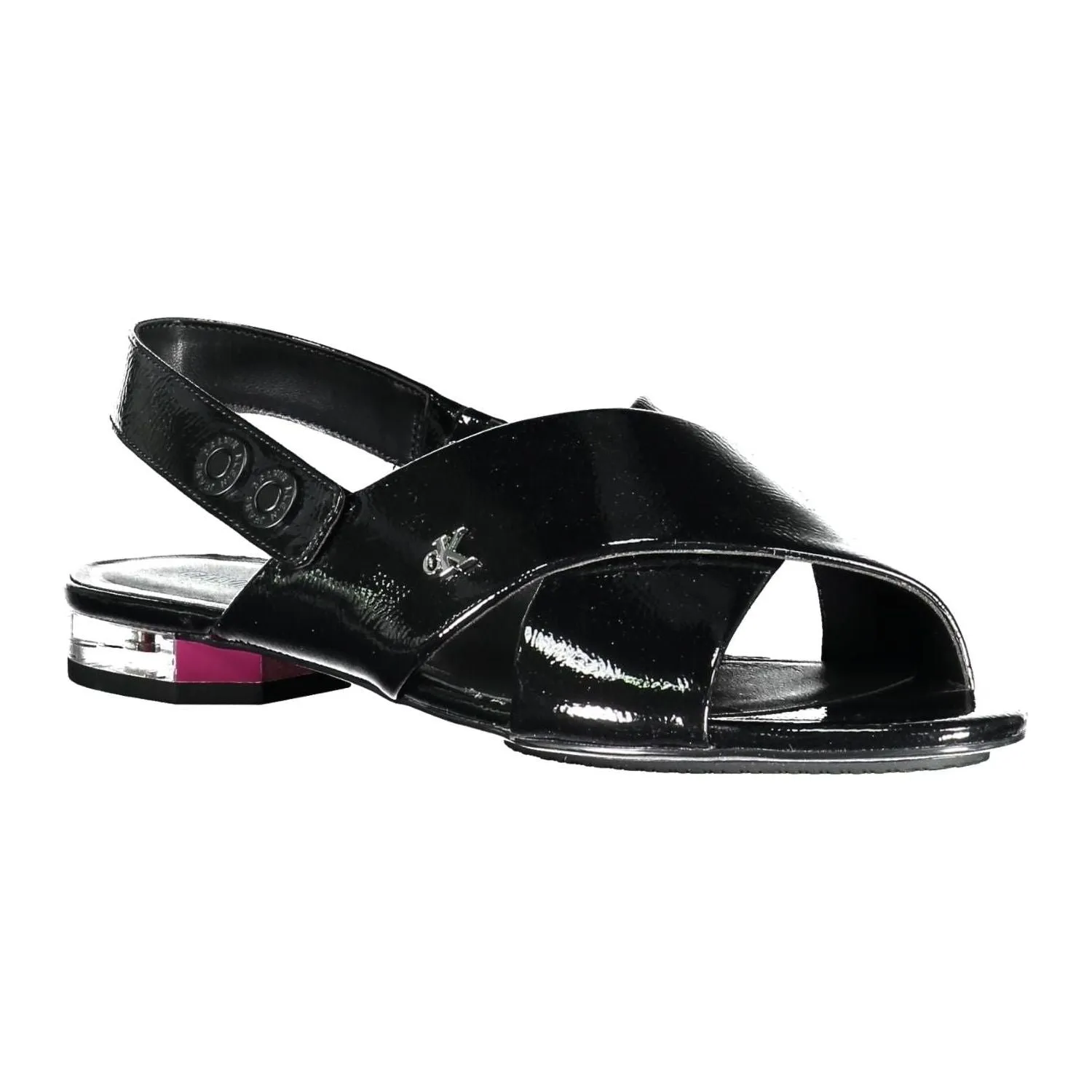 Calvin Klein Black Polyethylene Women Sandal