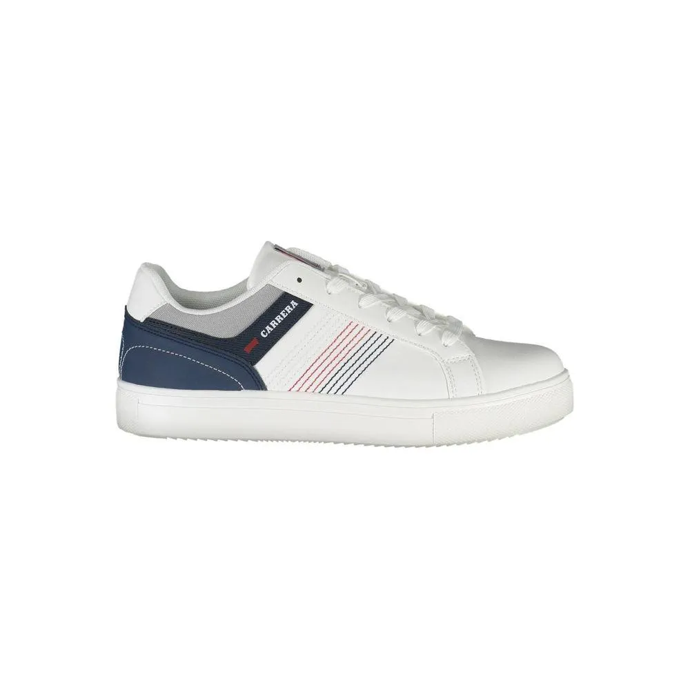 Carrera White Eco Leather Men Sneaker