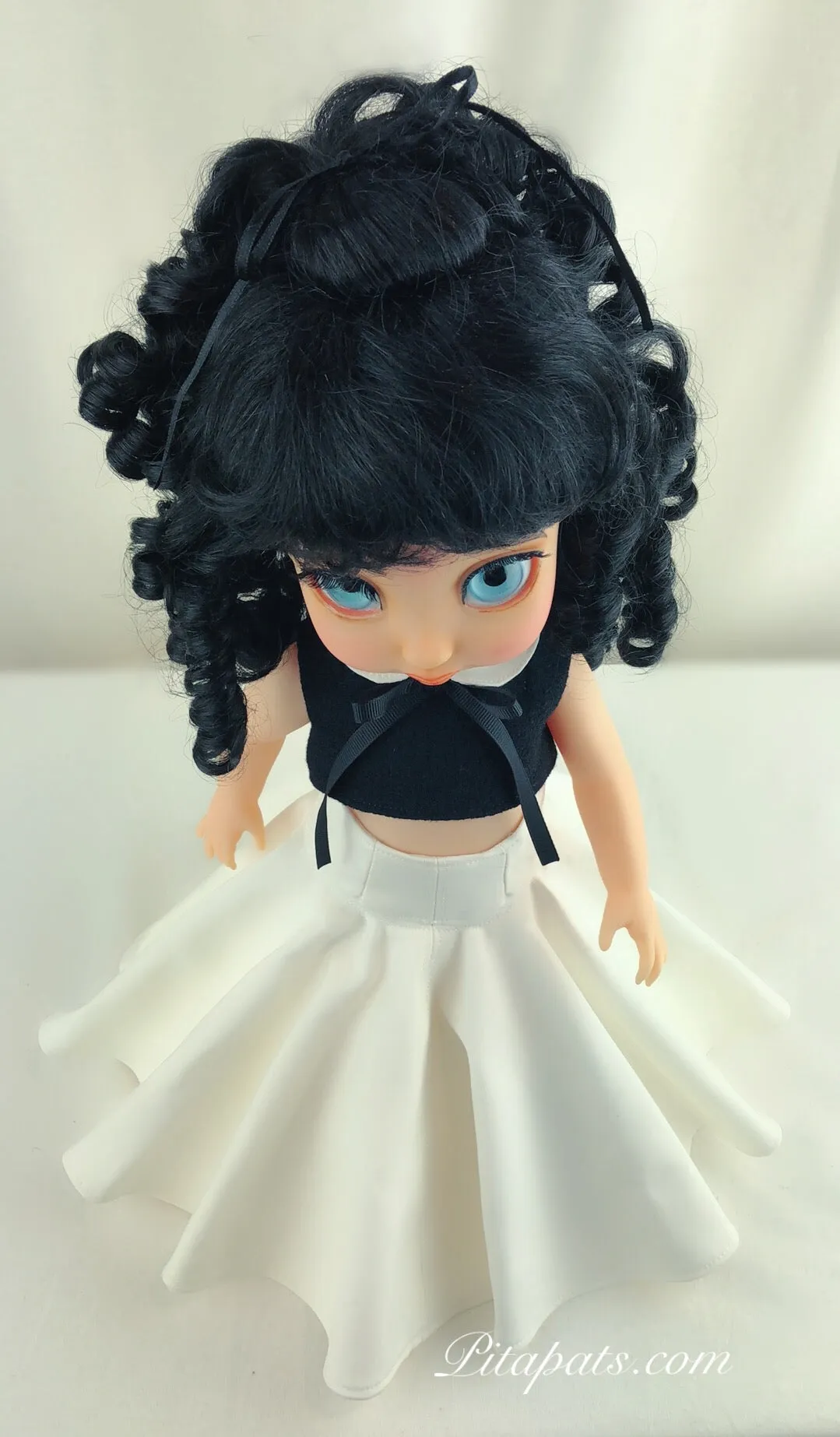 Custom Disney Animator Doll Snow White In Chanel Style dress With New Hair