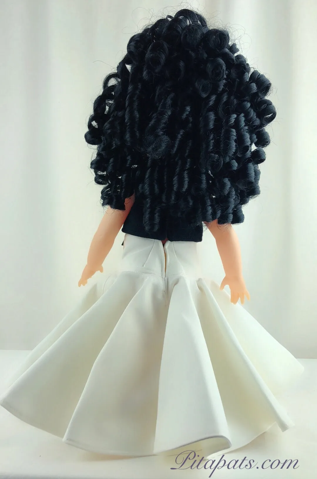 Custom Disney Animator Doll Snow White In Chanel Style dress With New Hair