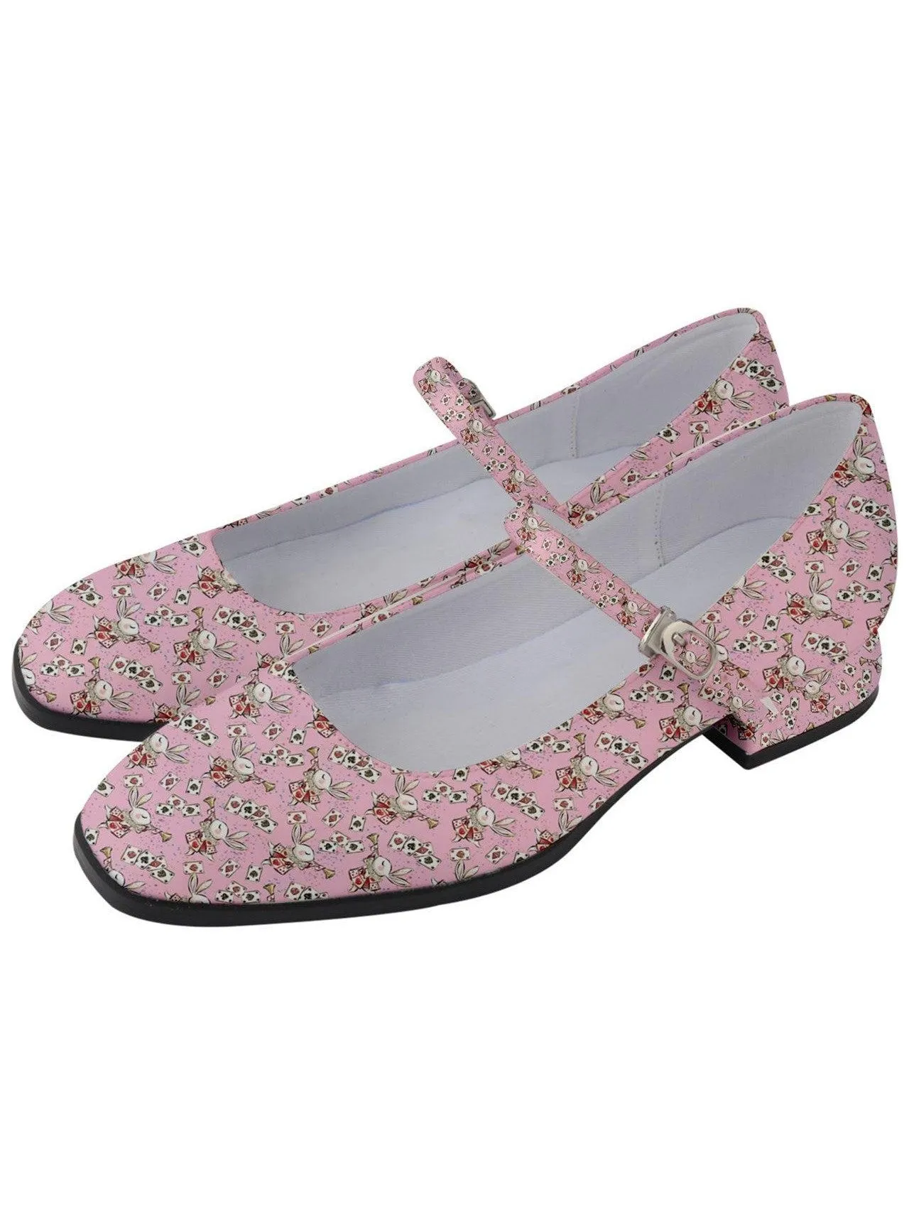 Down the Rabbit Hole Women's Mary Jane Shoes