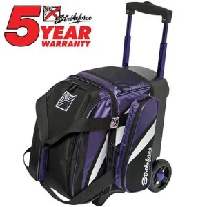 KR Strikeforce Cruiser Single Roller Purple White Black Bowling Bag