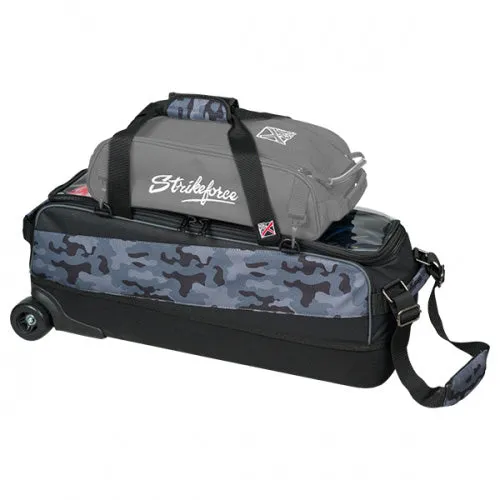 KR Strikeforce Fast Slim Triple <br>3 Ball Tote Roller <br>Grey Camo