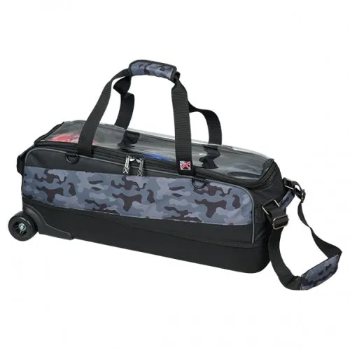 KR Strikeforce Fast Slim Triple <br>3 Ball Tote Roller <br>Grey Camo