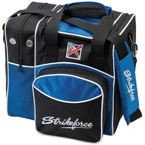 KR Strikeforce Flexx Single Tote Royal Bowling Bag