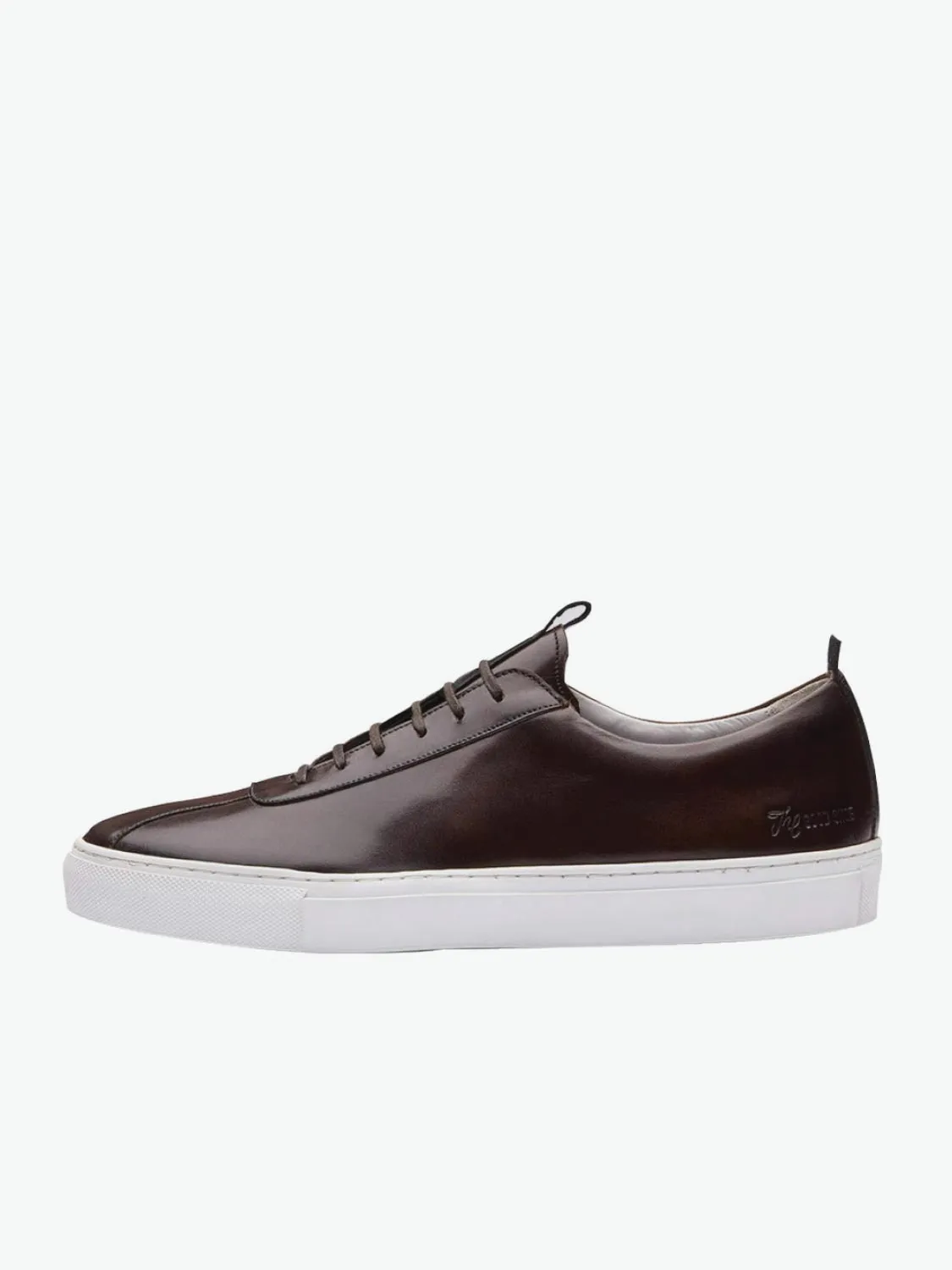 Leather Oxford Sneaker Brown