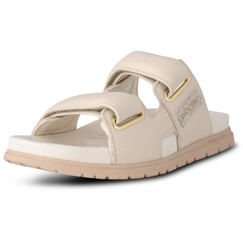 Lisa Leather Slipper - Ivory