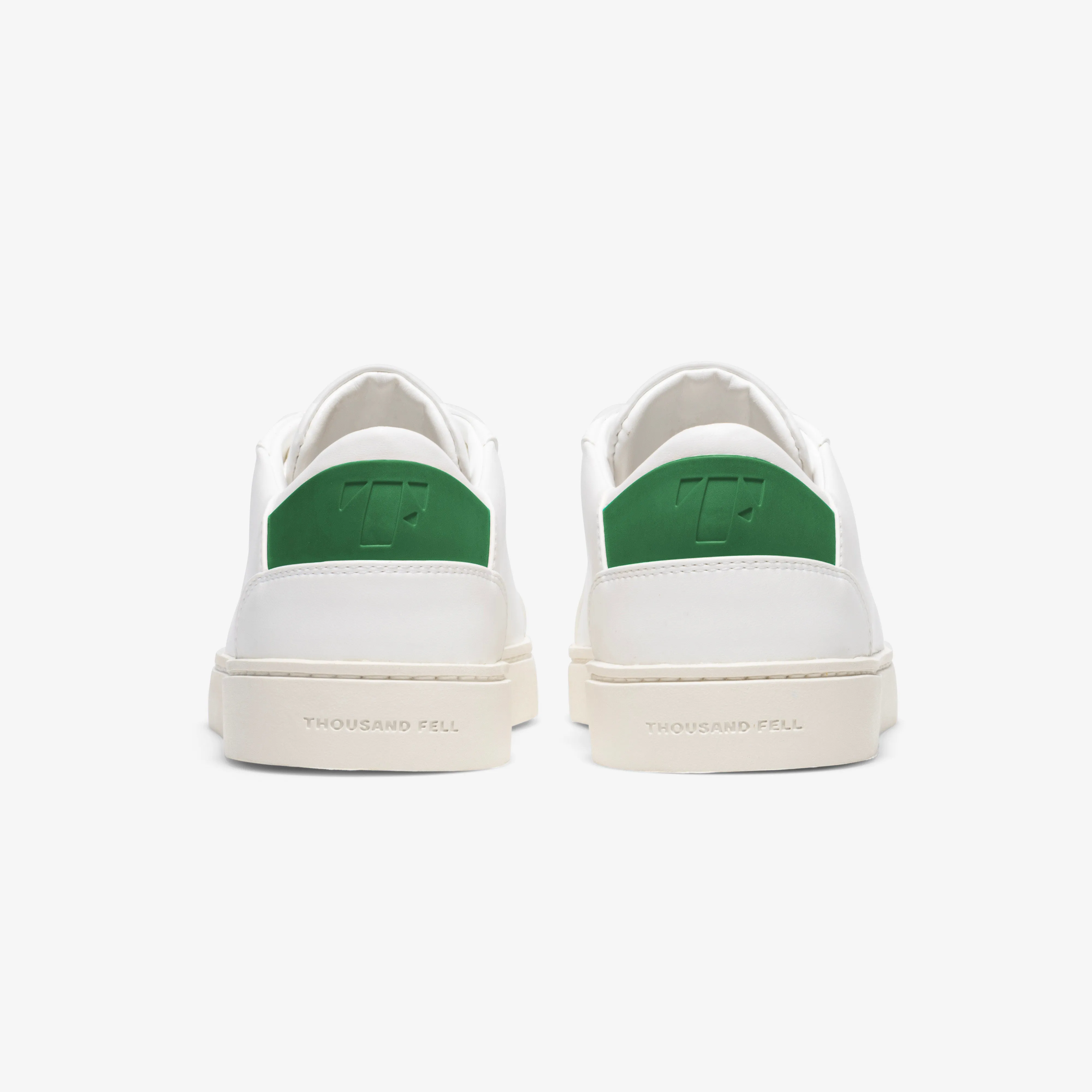 Men's Lace Up | White-Kelly Green