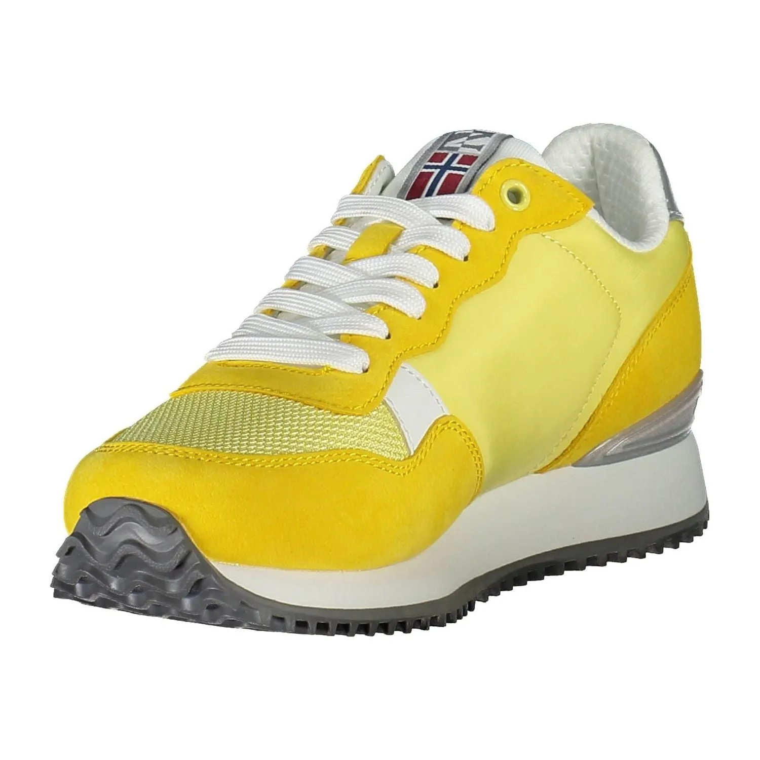 Napapijri Yellow Polyester Women Sneaker