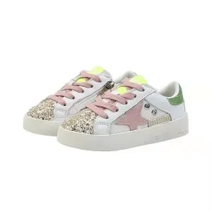 Pink Star Glitter Sneaker