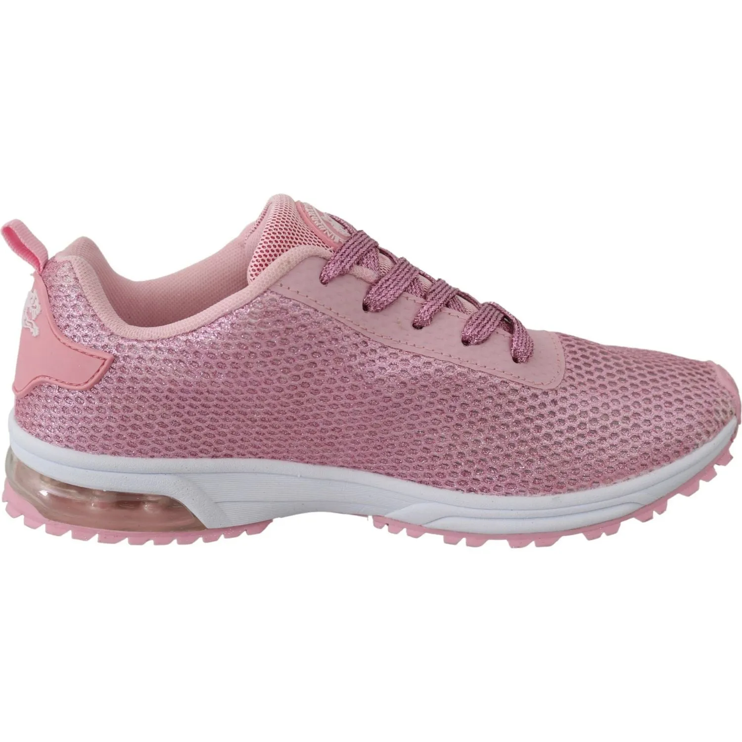 Plein Sport Chic Powder Pink High-Craft Sneakers