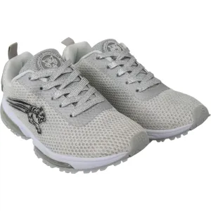 Plein Sport Glamorous Silver Gretel Sport Sneakers