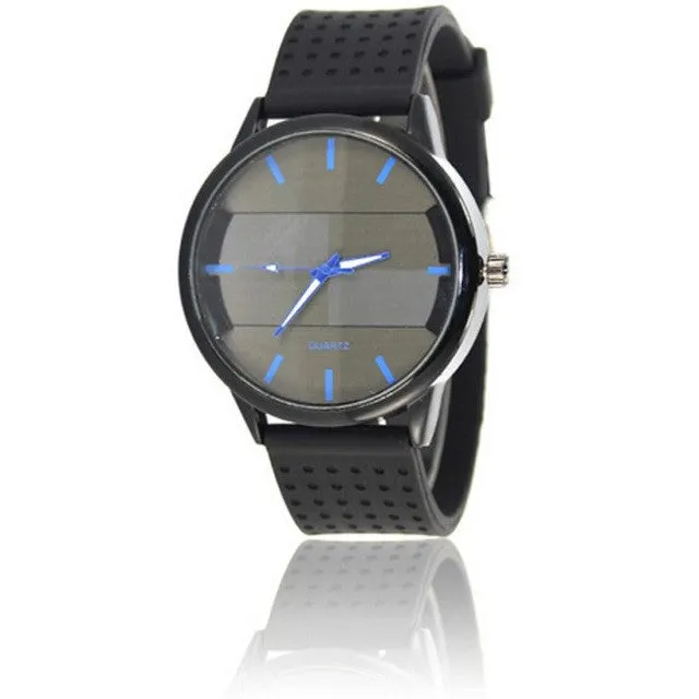 Quartz Luxury Leather Band Wrist Watch for Men