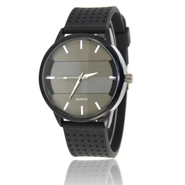 Quartz Luxury Leather Band Wrist Watch for Men