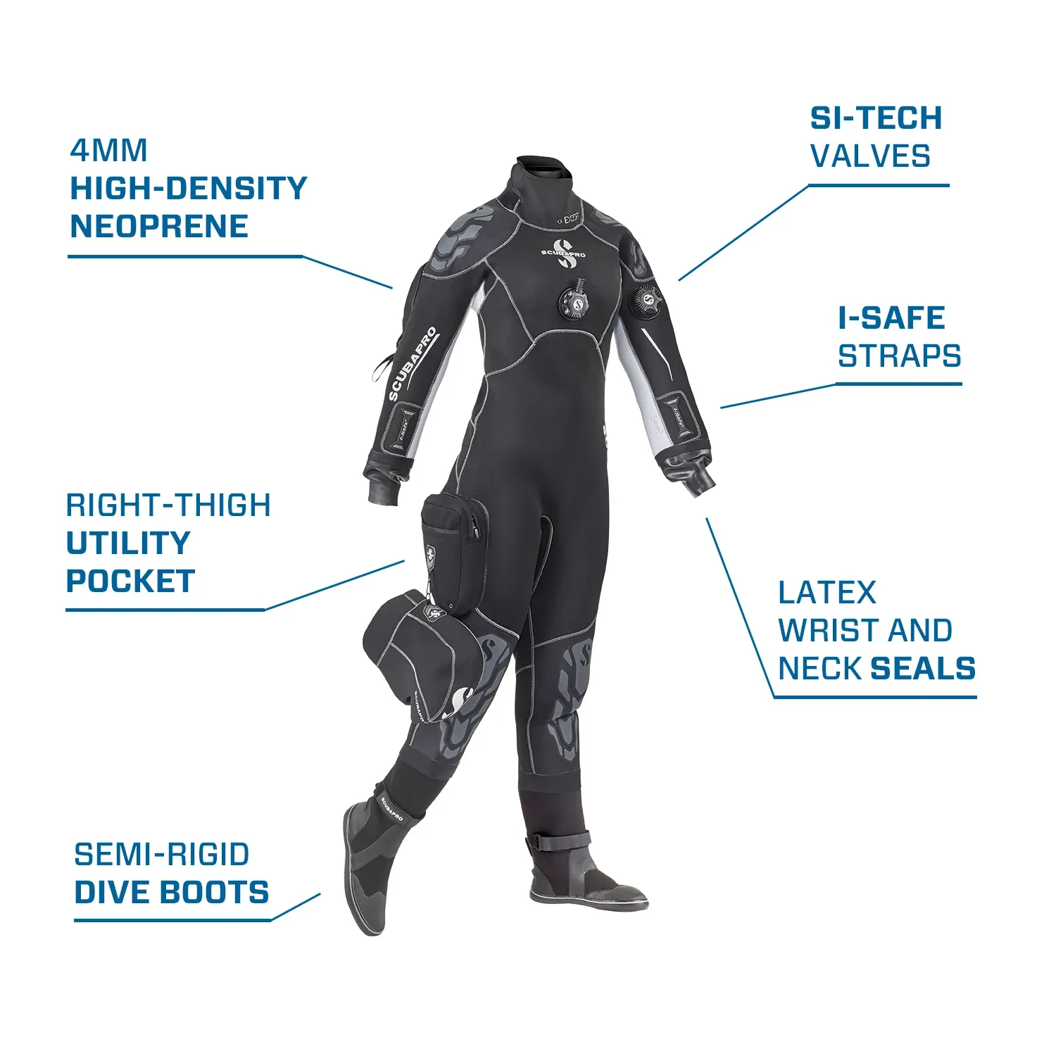 SCUBAPRO - Exodry Drysuit, 4mm, Women