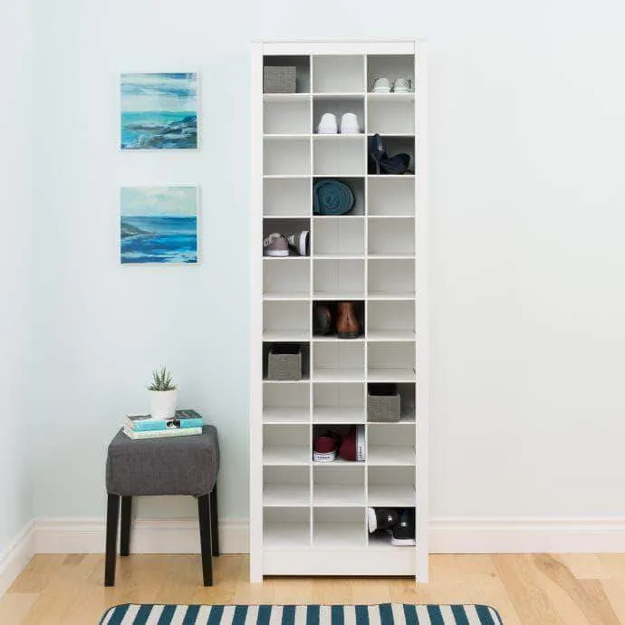 Space-Saving Shoe Storage Cabinet - Available in 4 Colours