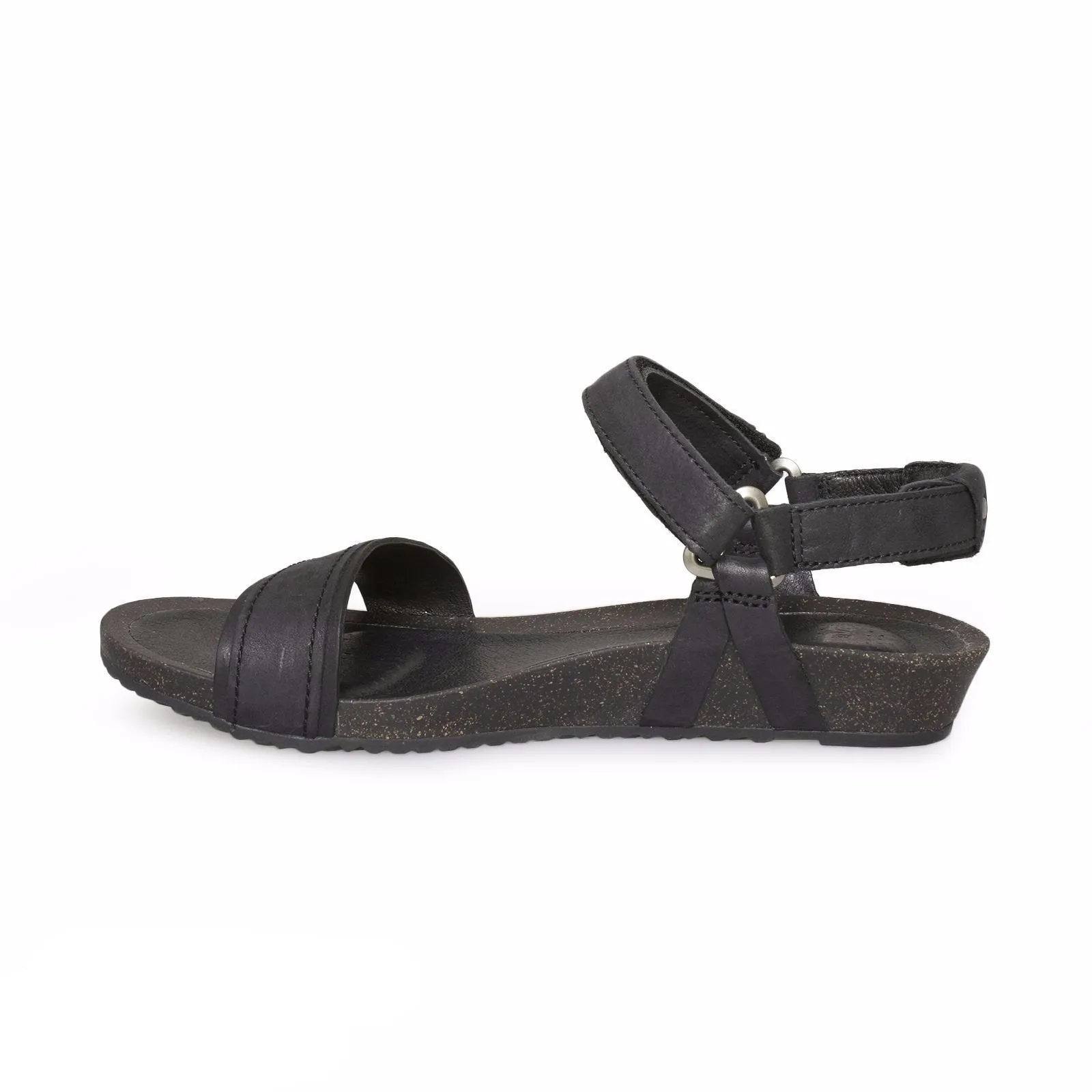 Teva Ysidro Stitch Black Sandals