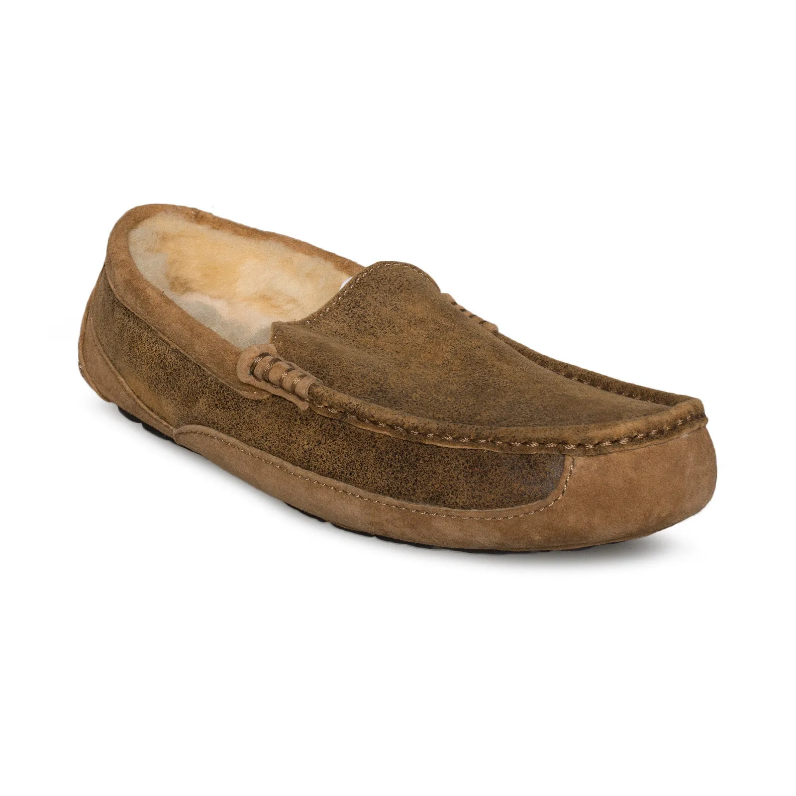 UGG Ascot Bomber Jacket Chestnut Slippers - Men's