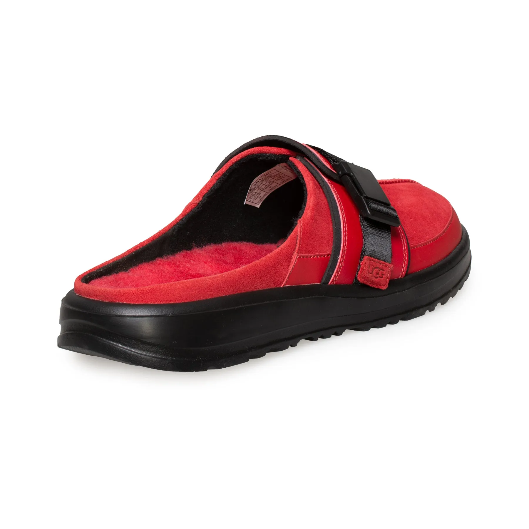 UGG Kick It Slide Samba Red Slippers - Men's